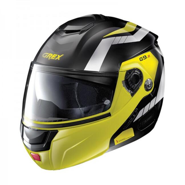 Casco Modulare G9.2 Steadfast N-com 018 Led Yellow Grex